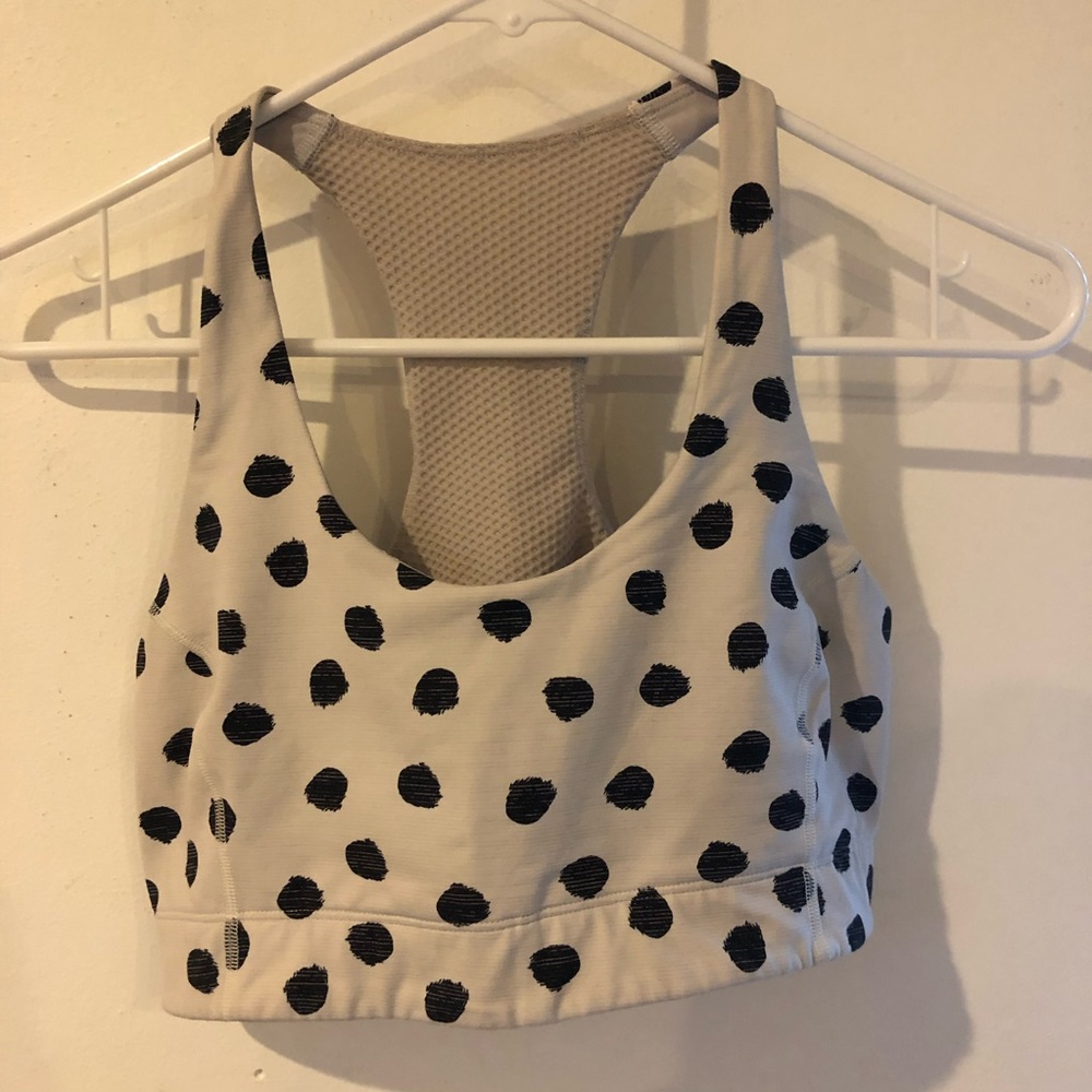 Outdoor voices polka dot bra